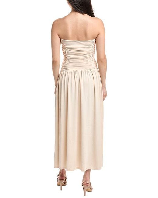 IPPONELLI Natural Sleeveless Maxi Dress