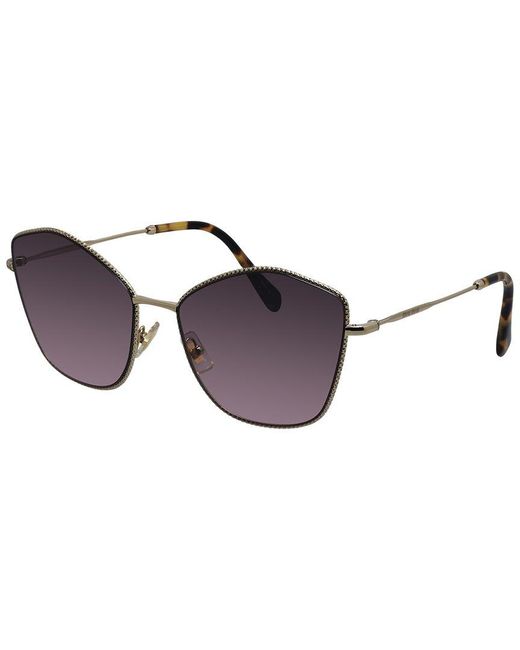 Miu Miu Metallic 60Vs 60Mm Sunglasses