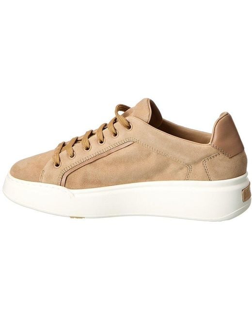 Max Mara Natural Super Suede Sneaker
