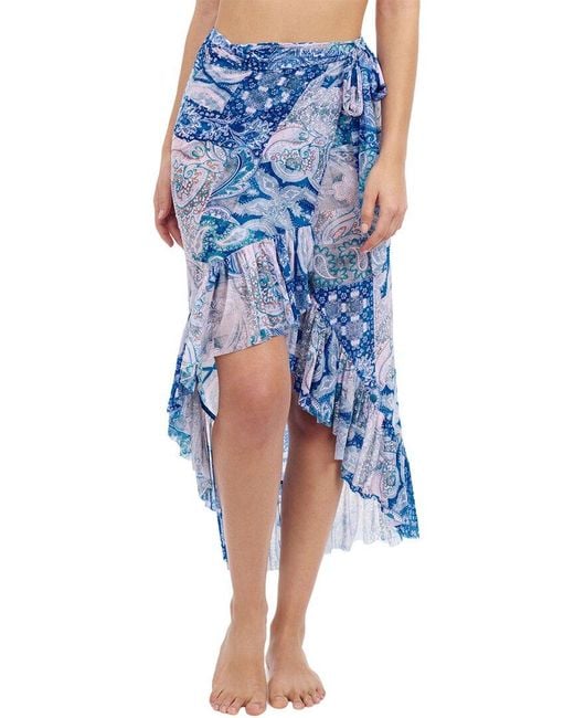 Gottex Blue Karma Skirt
