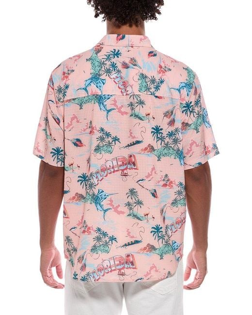 Tommy Bahama Pink Bahama Coast Florida Getaway Shirt for men