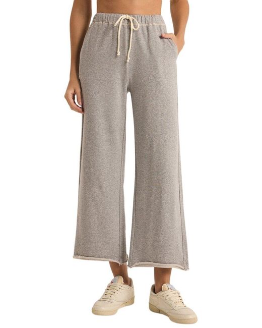 Z Supply Natural Huntington French Terry Pant