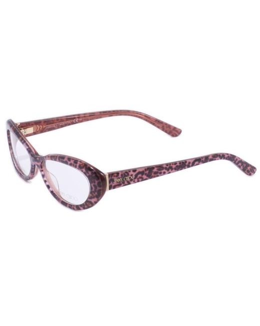 Jimmy Choo Brown Fashion 51Mm Optical Frames