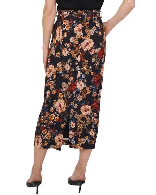 Ted Baker Black Tailored Midi Skirt