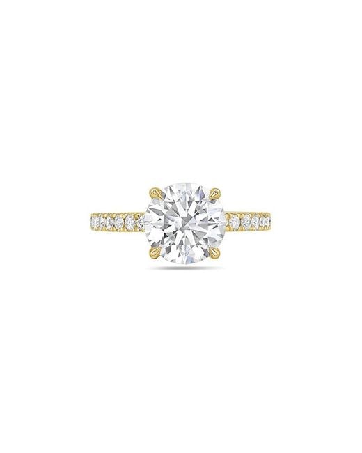 Diana M White 14K 2.60 Ct. Tw. Lab-Grown Diamond Ring