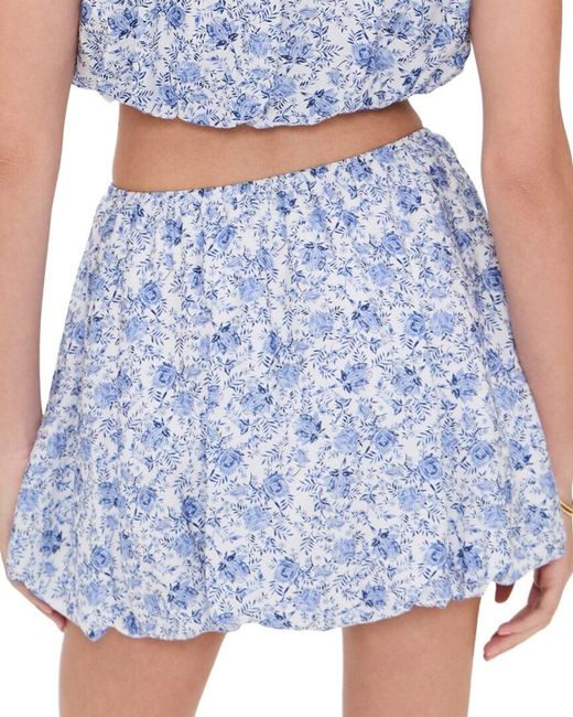 MINKPINK Blue Dev Evelyn Bubble Skirt