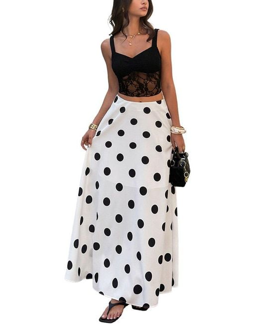 Adelin May White Skirt