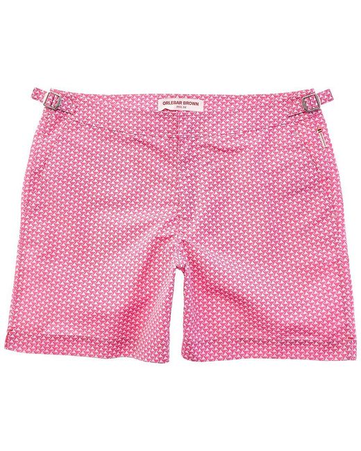 Orlebar Brown Pink Swim Trunk for men