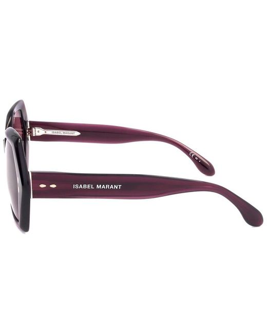 Isabel Marant Red 53Mm Sunglasses