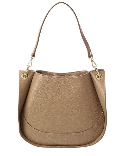 Isabella Rossetti Brown Romy27 Leather Tote