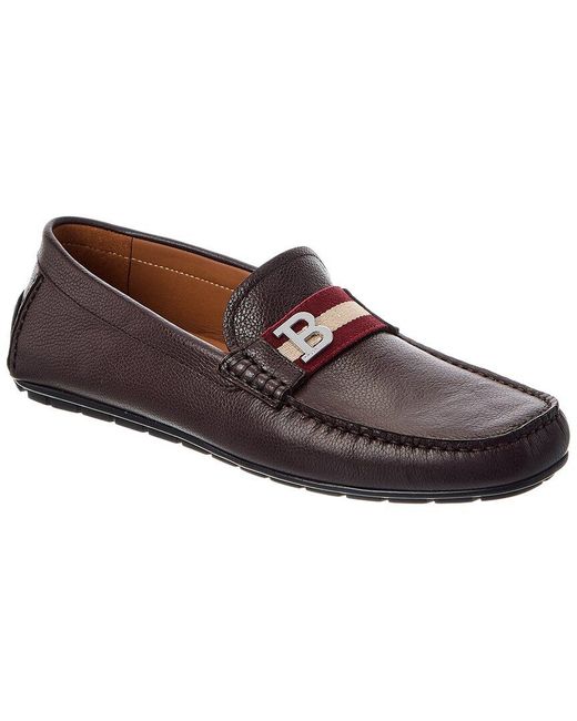 Bally Brown Veryn Leather Loafer for men