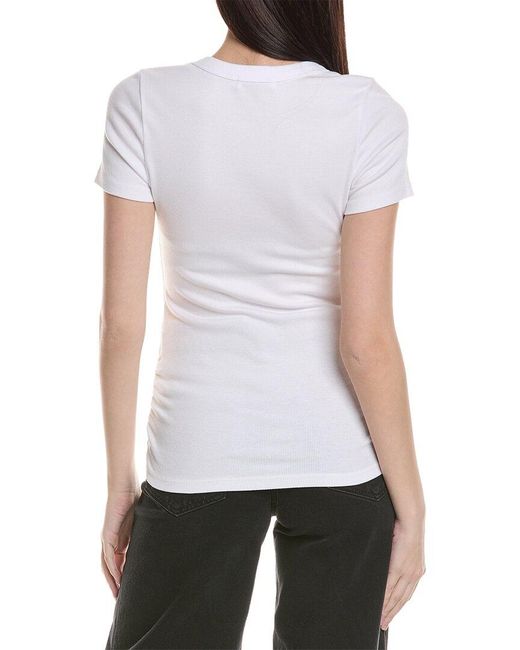 Michael Stars White Jolie T-shirt