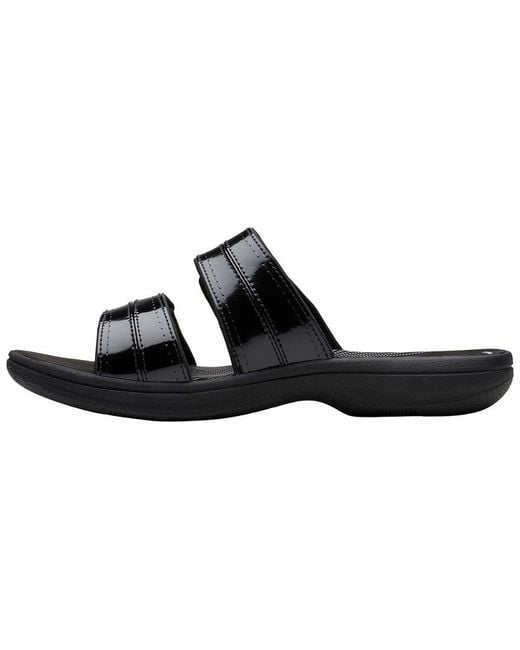 Clarks Black Breeze Maye Sandal