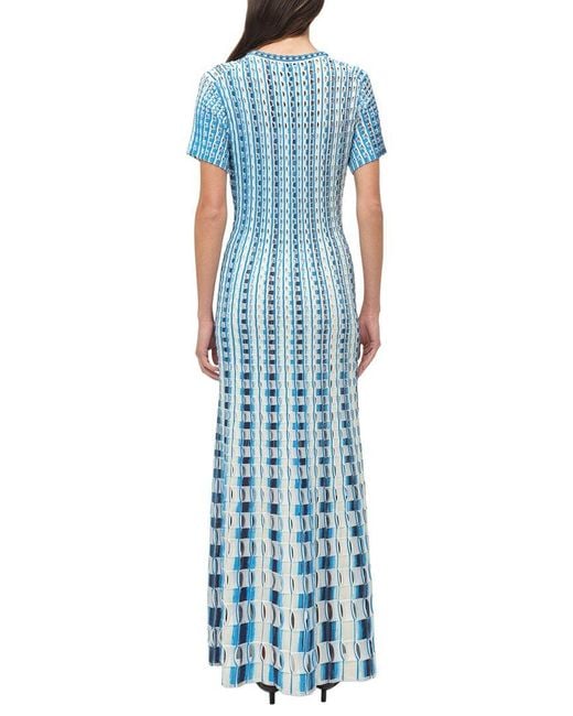 Jonathan Simkhai Blue Zaida Midi Dress
