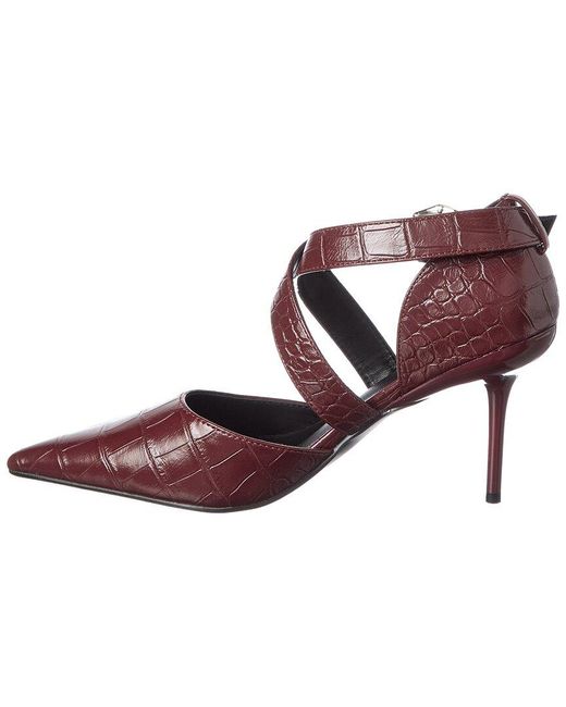 Byblos Pink Embossed Sandal