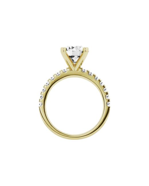 Lab Grown Diamonds White 14K 3.00 Ct. Tw. Lab-Grown Diamond Ring