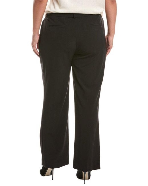 Tahari Black Plus Pant