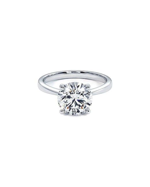 Lab Grown Diamonds White 14K 1.50 Ct. Tw. Lab-Grown Diamond Sol Ring