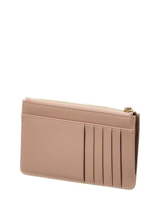 Dolce & Gabbana Brown Dg Logo Medium Leather Card Holder
