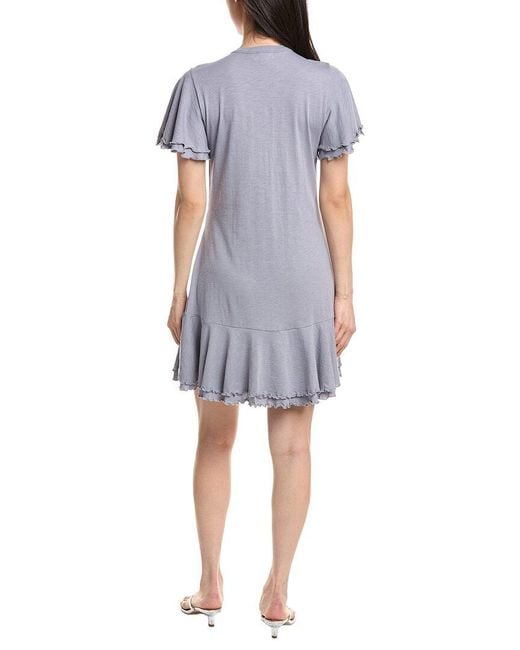 Nation Ltd Blue Lizzy Mini Dress