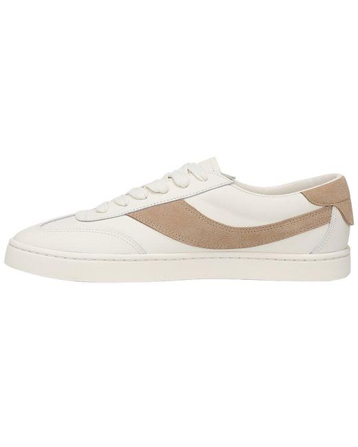 Vince White Korrin-B Leather Sneaker