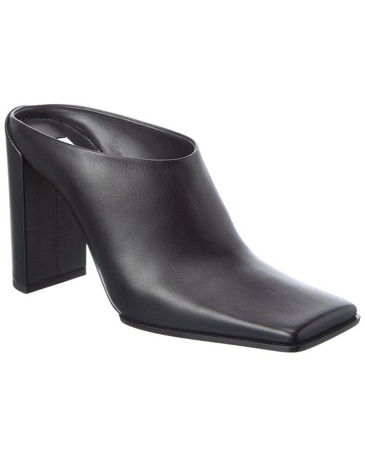 Alaïa Black Alaïa Leather Mule