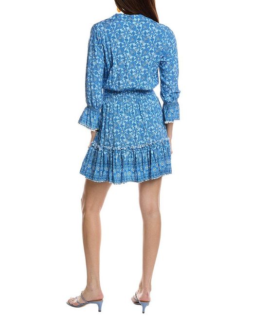 Walker & Wade Blue Mia Mini Dress