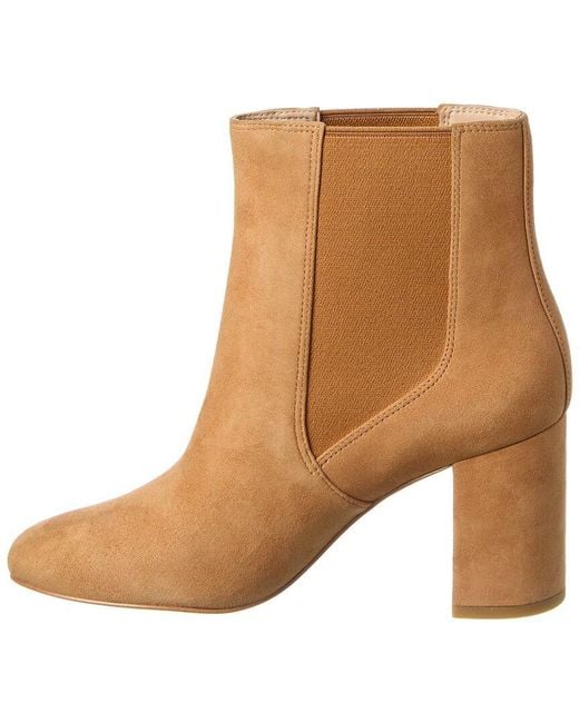Stuart Weitzman Brown Celina Suede Chelsea Boot