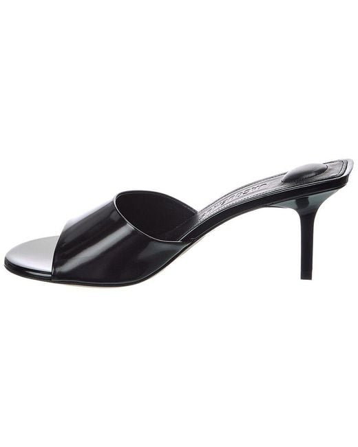 Jacquemus Black Cubisto Leather Mule