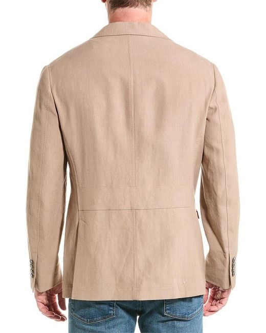 Brunello Cucinelli Natural Linen Jacket for men