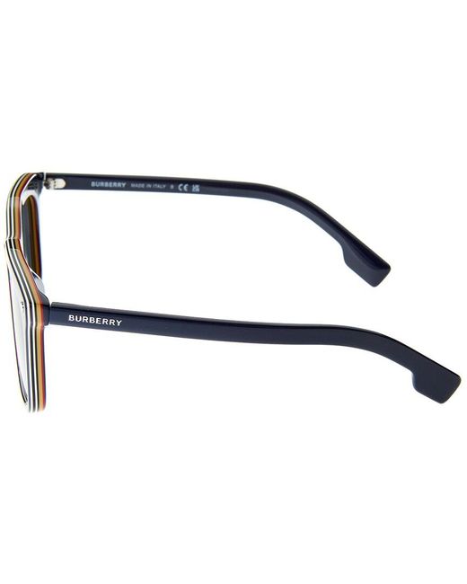 Burberry Blue Be4337f 56mm Sunglasses for men