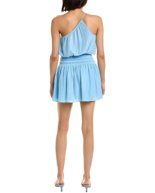Ramy Brook Blue Leah Mini Dress