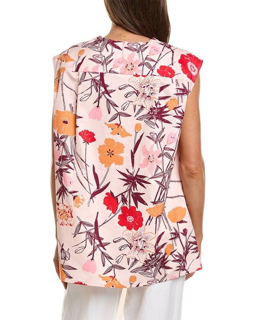 Marimekko Red Kaksin Perenna Top