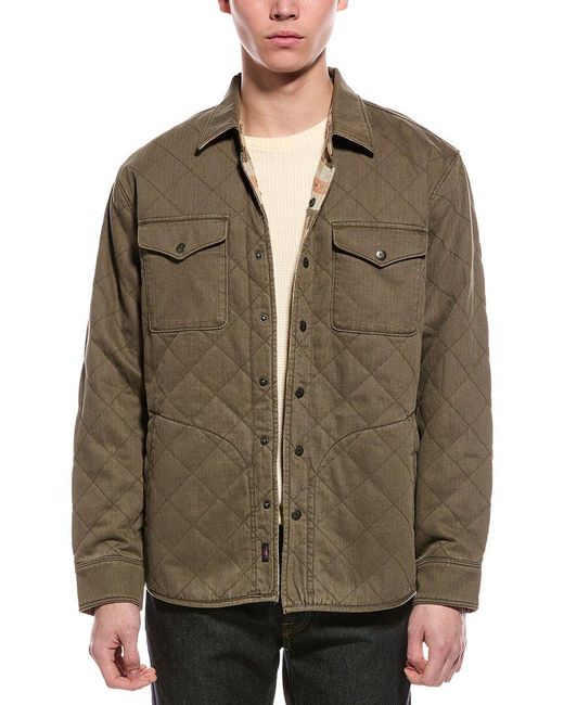 Faherty Reversible Jacket Faherty Doug Good Father Reversible Bondi Jacket in Brown for Men | Lyst UK