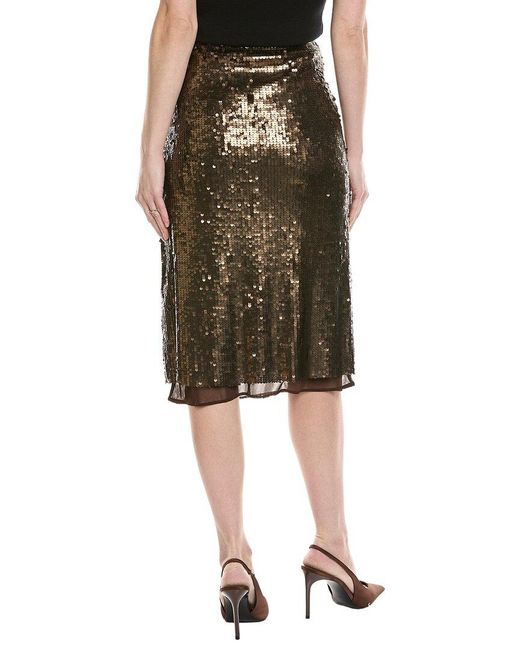 Rag & Bone Green Lucy Sequin Skirt
