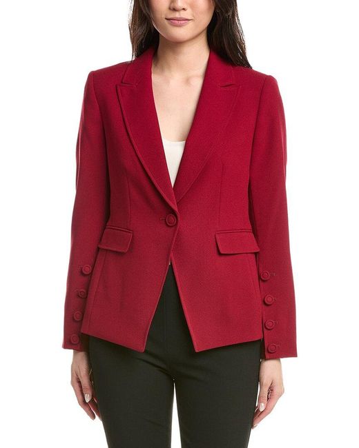 Tahari Red Blazer