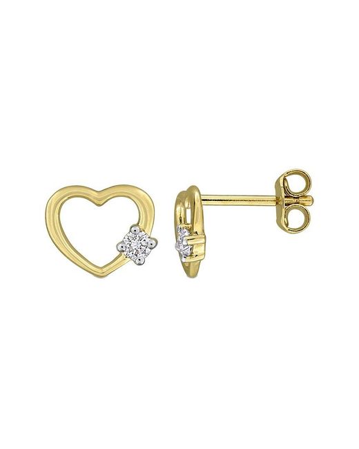 Lab Grown Diamonds Metallic Created Forever 0.14 Ct. Tw. Lab-Grown Diamond Stud Earrings