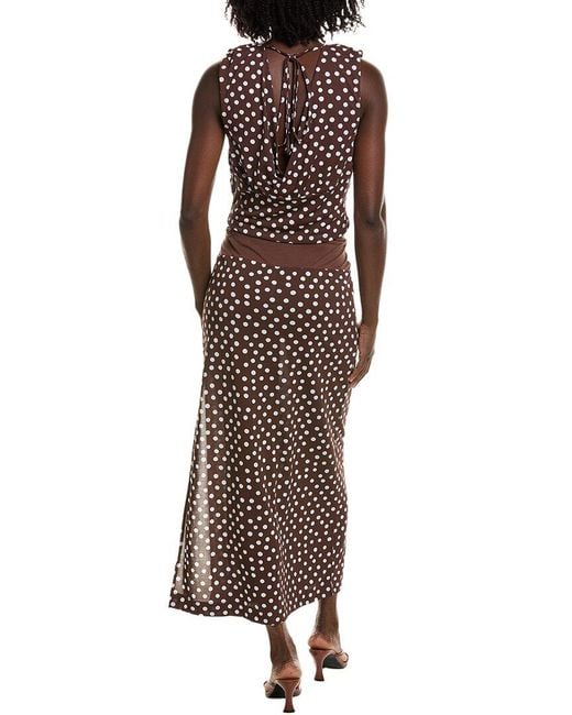 Free People Brown 2Pc Heat Wave Set