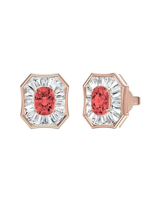 Lab Grown Diamonds White 14K 3.25 Ct. Tw. Lab-Grown Diamond Fashion Earring