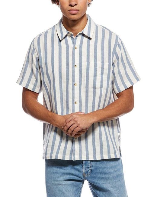 Sovereign Code Gray Stripe Shirt for men