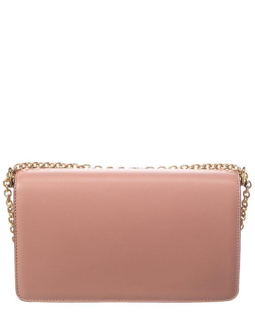 Furla Pink Sfera Small Leather Crossbody