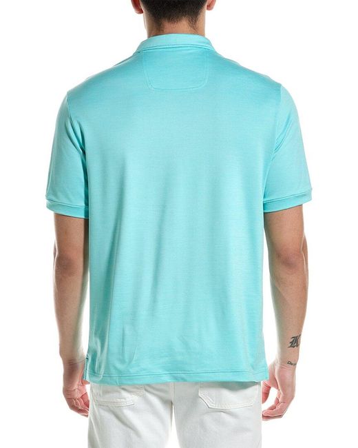 Tommy Bahama Blue San Raphael Polo Shirt for men