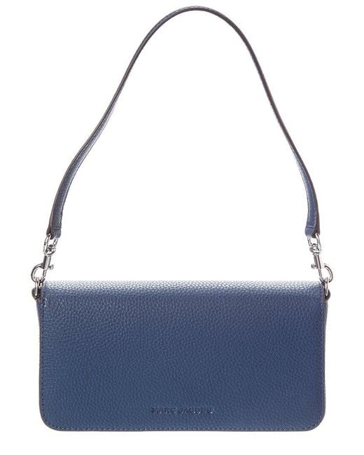 Marc Jacobs Blue Cb Bold Leather Mini Bag