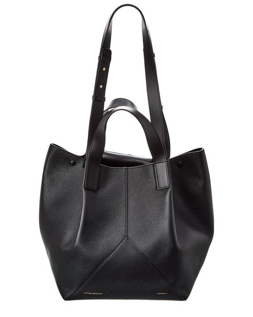 Victoria Beckham Black The Medium Leather Tote