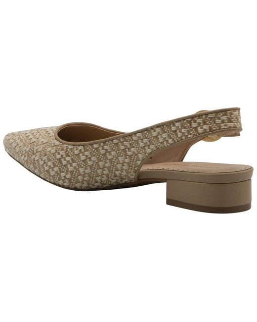 Adrienne Vittadini Metallic Papina Pump