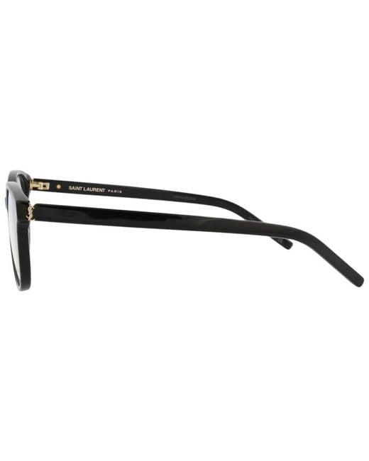 Saint Laurent Black Slm113 54Mm Optical Frames