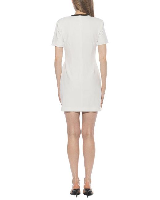 Alexia Admor White Elan Jacket Dress