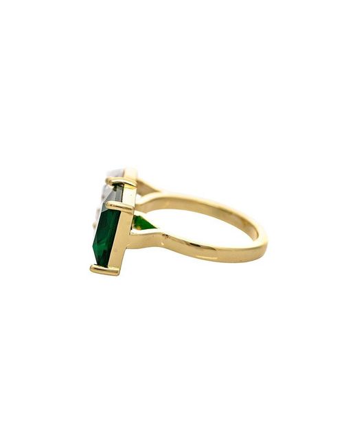 Rivka Friedman Green 18K Statement Ring
