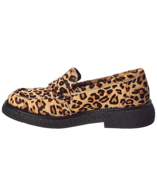 The Flexx Brown Adenike Haircalf Loafer
