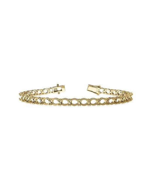 Lab Grown Diamonds White 14K 17.50 Ct. Tw. Lab-Grown Diamond Bracelet
